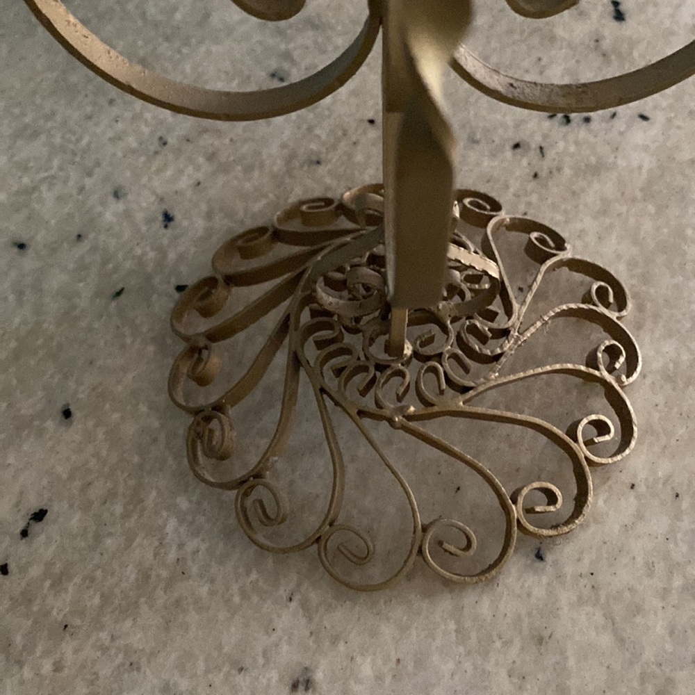 Metal candelabra - Picture 2 of 8